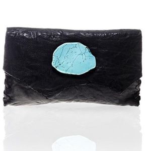 Marie Wallet/Clutch in Black